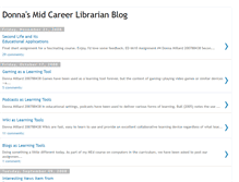 Tablet Screenshot of midcareerlibrarian.blogspot.com