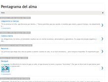 Tablet Screenshot of pentagramadelalma.blogspot.com