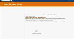 Desktop Screenshot of bestdunks.blogspot.com