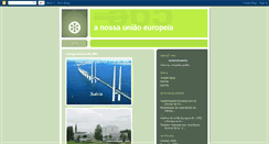 Desktop Screenshot of a-nossa-uniao-europeia.blogspot.com