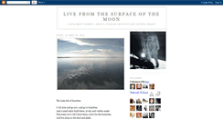 Desktop Screenshot of livefromthesurfaceofthemoon.blogspot.com