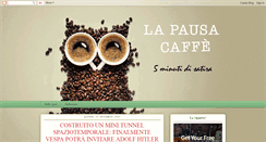 Desktop Screenshot of lapausacaffe.blogspot.com