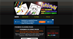 Desktop Screenshot of pokemoncolouring.blogspot.com