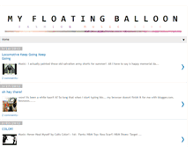 Tablet Screenshot of myfloatingballoon.blogspot.com