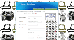 Desktop Screenshot of contact-piese-scuter.blogspot.com