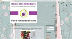 Desktop Screenshot of handarbeitseck.blogspot.com