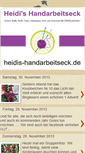 Mobile Screenshot of handarbeitseck.blogspot.com