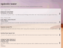 Tablet Screenshot of ngobrolinteater.blogspot.com