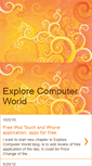 Mobile Screenshot of explorecomputerworld.blogspot.com