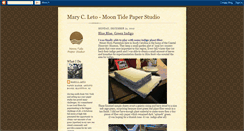 Desktop Screenshot of moontidepaper.blogspot.com