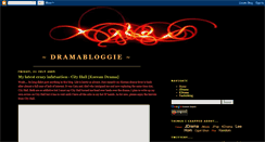 Desktop Screenshot of mydramabloggie.blogspot.com