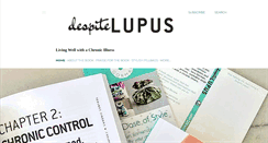 Desktop Screenshot of despitelupus.blogspot.com