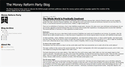 Desktop Screenshot of moneyreformparty.blogspot.com