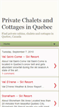 Mobile Screenshot of cottages-in-quebec.blogspot.com