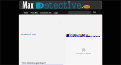 Desktop Screenshot of maxdetective.blogspot.com