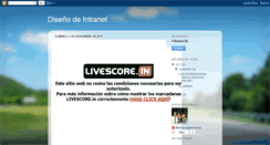 Desktop Screenshot of disenointranet.blogspot.com