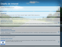Tablet Screenshot of disenointranet.blogspot.com