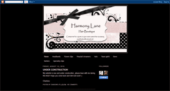Desktop Screenshot of harmonylanehairboutique.blogspot.com