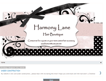 Tablet Screenshot of harmonylanehairboutique.blogspot.com