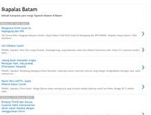 Tablet Screenshot of ikapalasbatam.blogspot.com