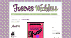 Desktop Screenshot of foreverwickless.blogspot.com