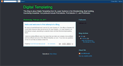 Desktop Screenshot of digitaltemplating.blogspot.com