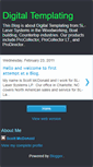 Mobile Screenshot of digitaltemplating.blogspot.com