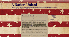 Desktop Screenshot of anationunited.blogspot.com