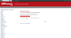Desktop Screenshot of allposters-coupons.blogspot.com