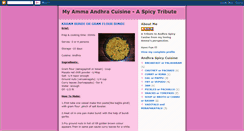 Desktop Screenshot of myammarecipes.blogspot.com