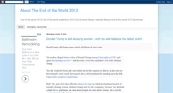 Desktop Screenshot of aboutendofworld2012.blogspot.com