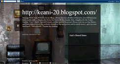 Desktop Screenshot of keani-20.blogspot.com