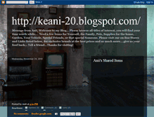 Tablet Screenshot of keani-20.blogspot.com