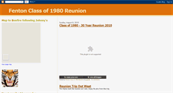 Desktop Screenshot of fentonclassof1980.blogspot.com