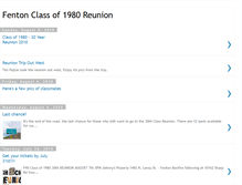 Tablet Screenshot of fentonclassof1980.blogspot.com