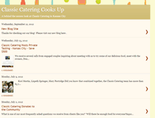 Tablet Screenshot of classiccatering.blogspot.com