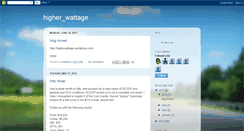 Desktop Screenshot of higherwattage.blogspot.com