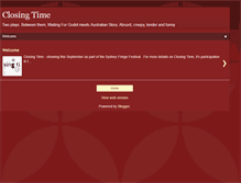 Tablet Screenshot of closingtime2010.blogspot.com