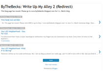 Tablet Screenshot of clbeck-alley2.blogspot.com