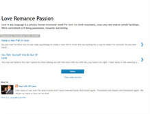 Tablet Screenshot of loveromancepassion.blogspot.com