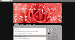 Desktop Screenshot of lovelylittlecottage.blogspot.com