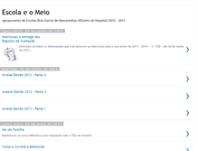 Tablet Screenshot of escolaeomeio.blogspot.com