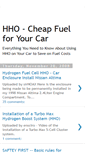 Mobile Screenshot of hhocheapfuel.blogspot.com