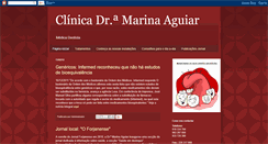 Desktop Screenshot of dr-marina-aguiar.blogspot.com