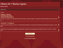 Tablet Screenshot of dr-marina-aguiar.blogspot.com