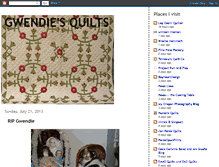 Tablet Screenshot of gwendiesquilts.blogspot.com