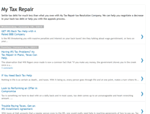 Tablet Screenshot of mytaxrepairusa.blogspot.com