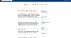 Desktop Screenshot of inthesupermarket.blogspot.com