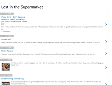 Tablet Screenshot of inthesupermarket.blogspot.com