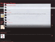 Tablet Screenshot of mysoulinshoes.blogspot.com